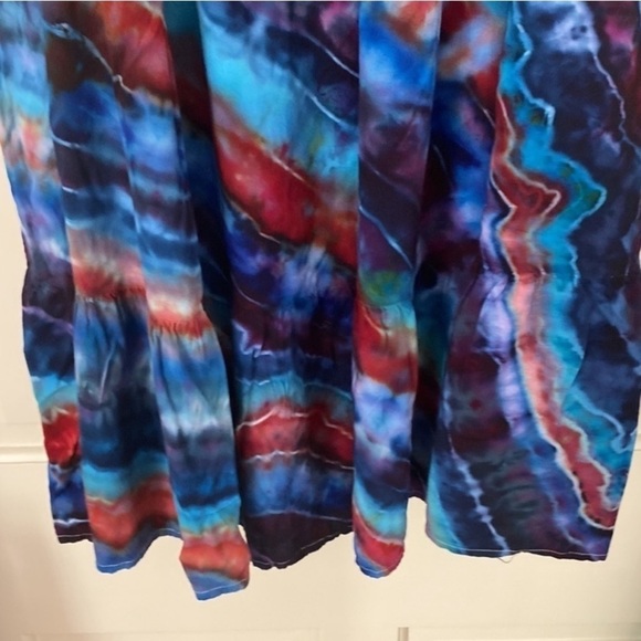 NEW Shakedown Lot Tie Dye Dress Wear Art While You⚡️ Artisan Reba’s Dancing Dyes - Picture 9 of 10